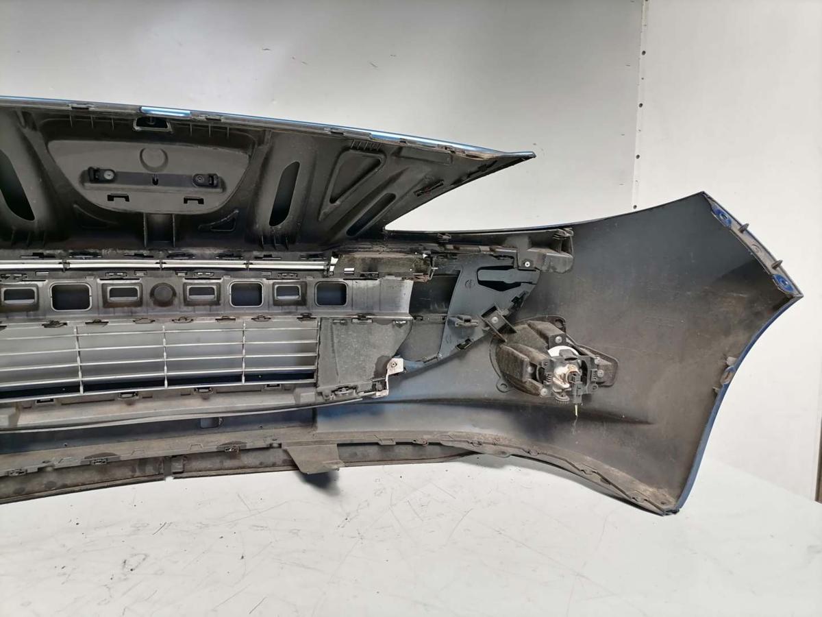 Peugeot 206+ original Stoßstange Stossfänger vorn KGS Blau Ipanema Bj.2009